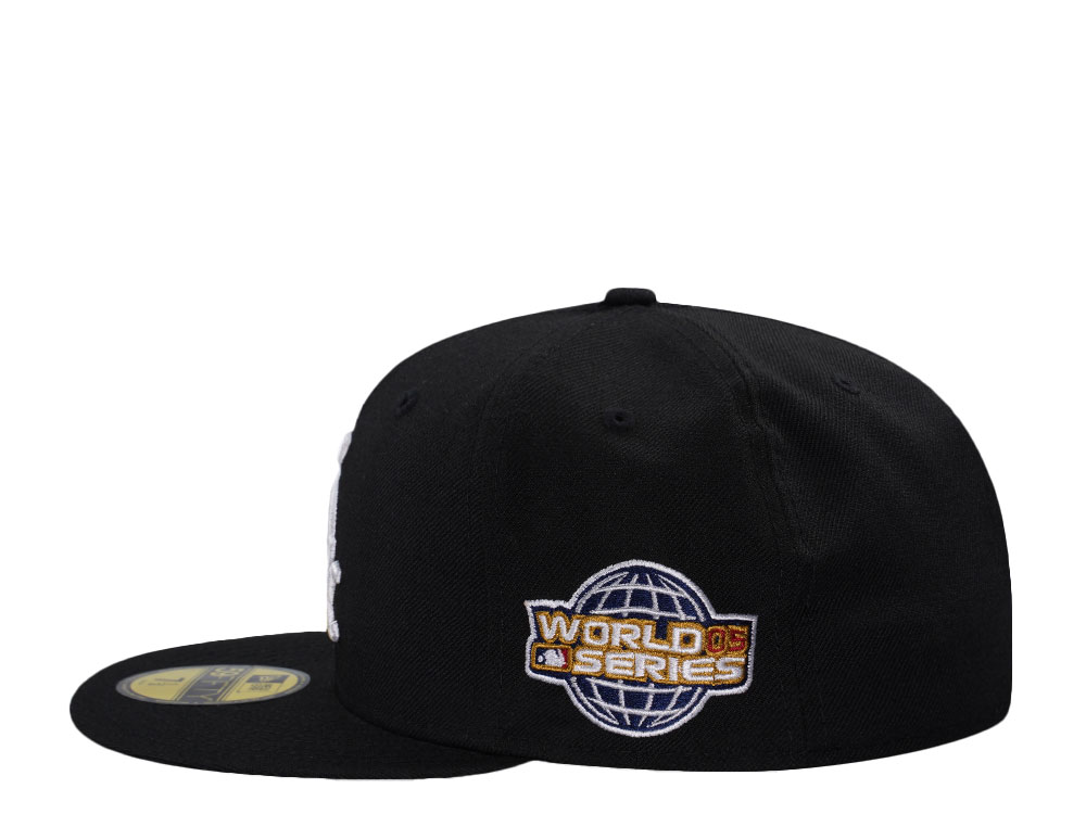 New Era Chicago White Sox World Series 2005 Wool Black Prime Edition 59Fifty Fitted Cap