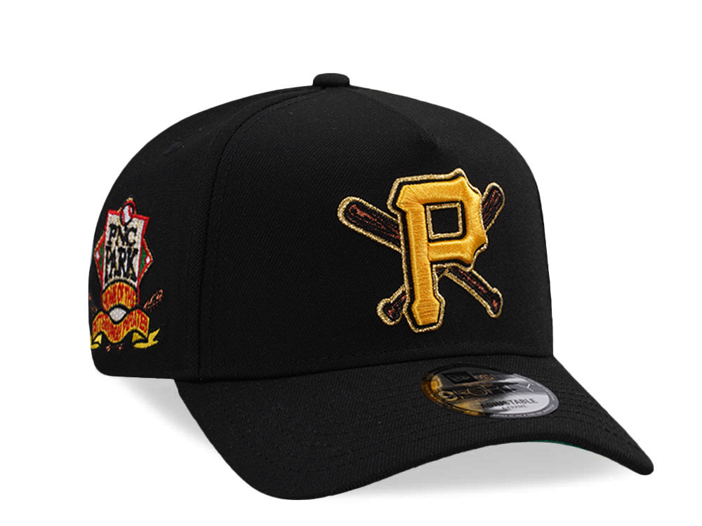 New Era Pittsburgh Pirates PNC Park Black Prime Edition 9Forty A Frame Snapback Cap