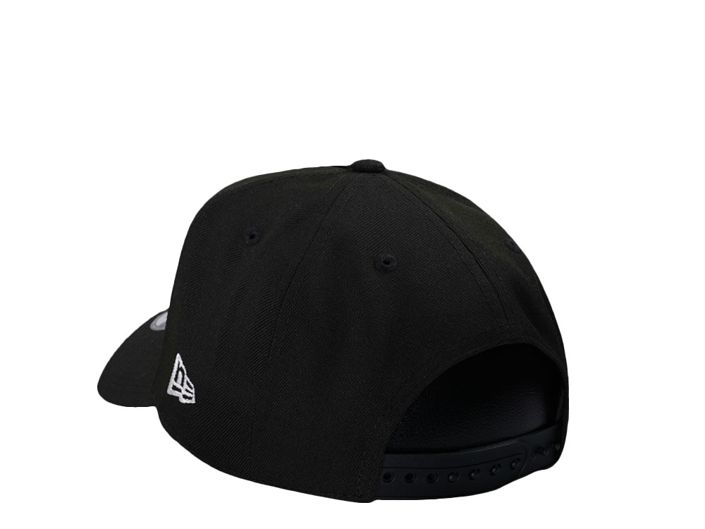 New Era Tampa Bay Rays Black Classic Edition 9Forty A Frame Snapback Cap