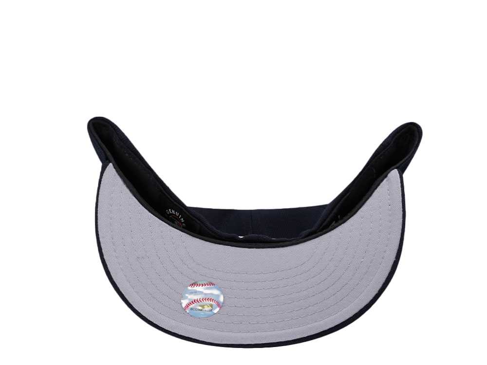 New Era Cleveland Guardians Navy Classic Edition 59Fifty Fitted Cap