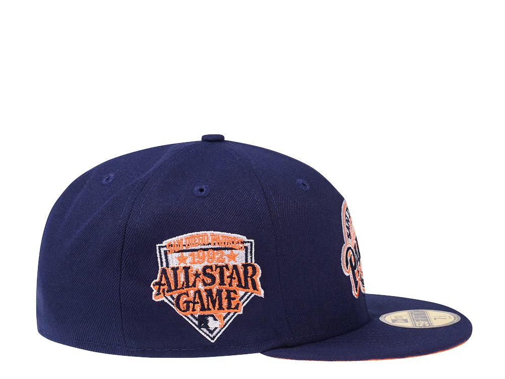 New Era San Diego Padres All Star Game 1992 Orange Flash Edition 59Fifty Fitted Cap
