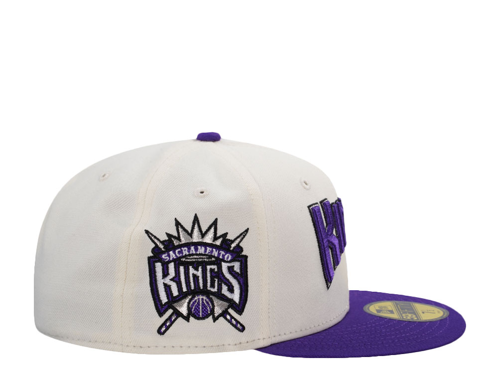 New Era Sacramento Kings Chrome Two Tone Edition 59Fifty Fitted Cap