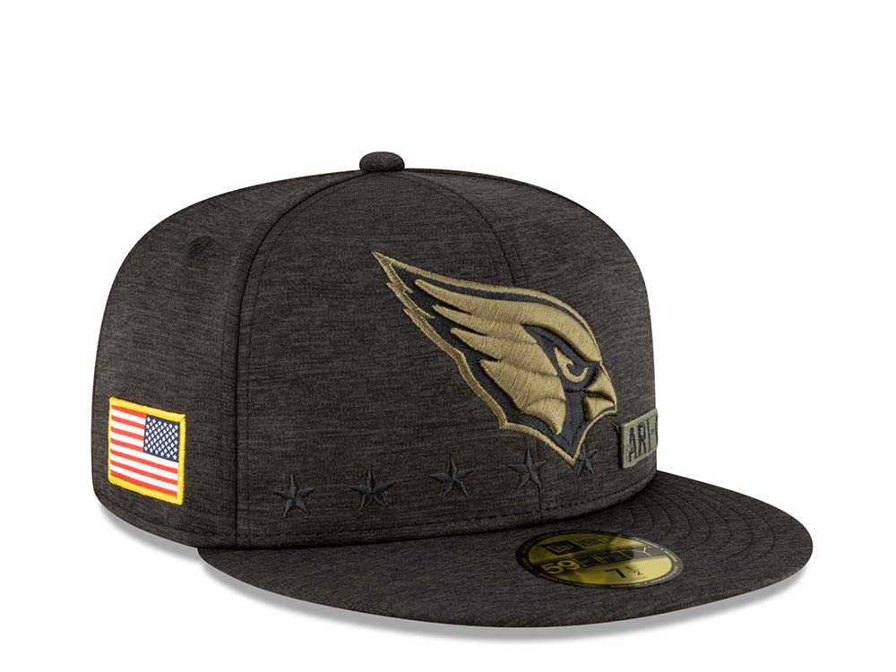 New Era Arizona Cardinals Salute to Service 2020 Fitted 59Fifty Cap