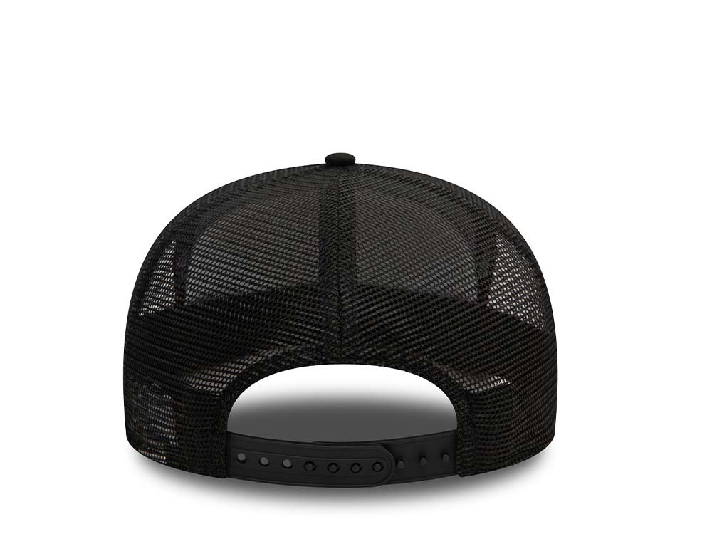 New Era Motorsport Racing Trucker Golfer Snapback Cap
