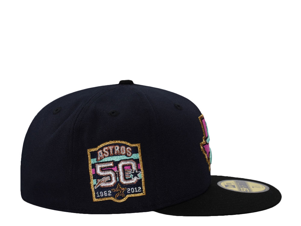 New Era Houston Astros 50th Anniversary Navy Two Tone Edition 59Fifty Fitted Cap