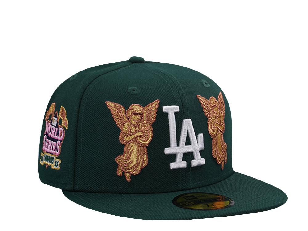 New Era Los Angeles Dodgers World Series 2025 Dark Green Prime Edition 59Fifty Fitted Cap