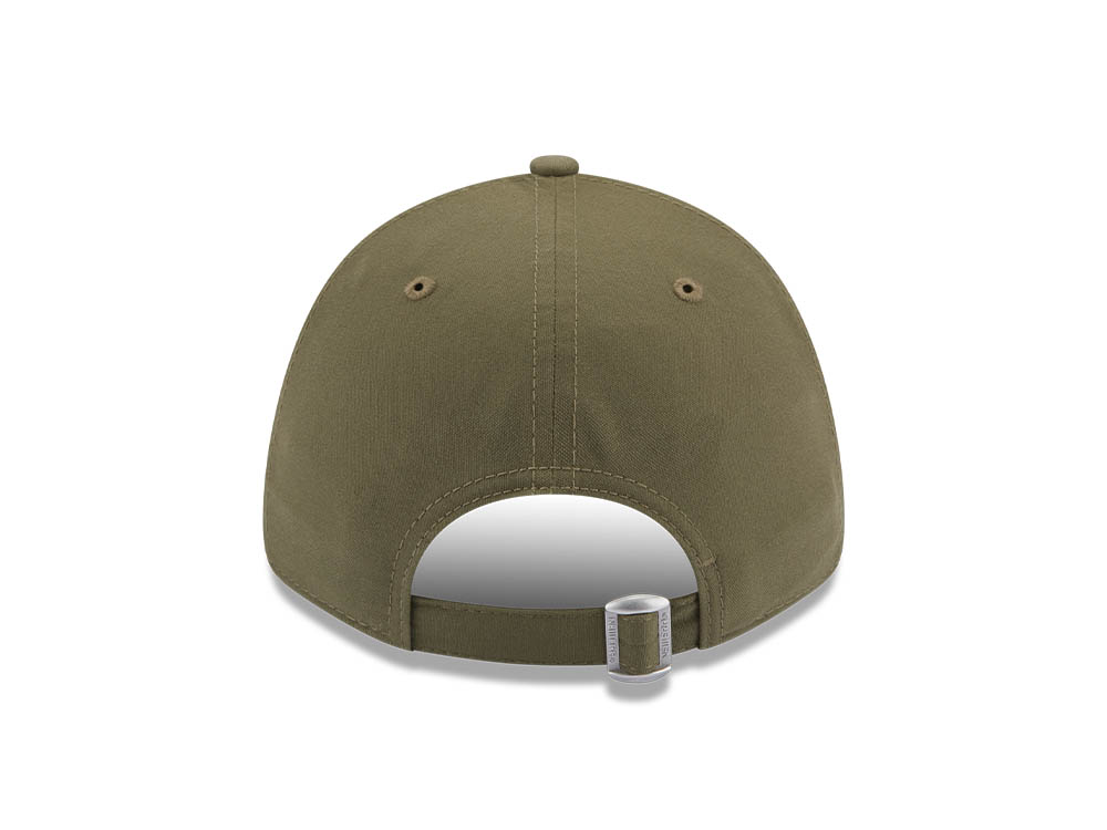 New Era Los Angeles Lakers Repreve Olive 9Forty Strapback Cap