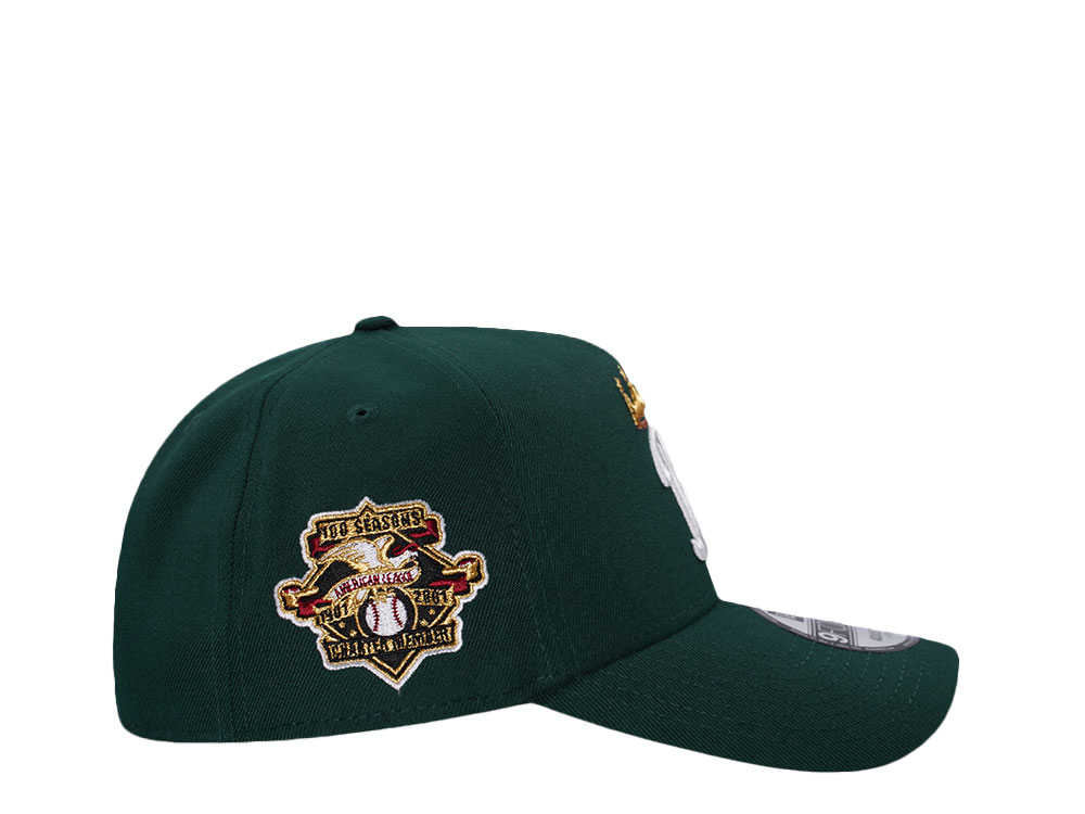 New Era Kansas City Royals American League Green Prime Edition 9Forty A Frame Snapback Cap
