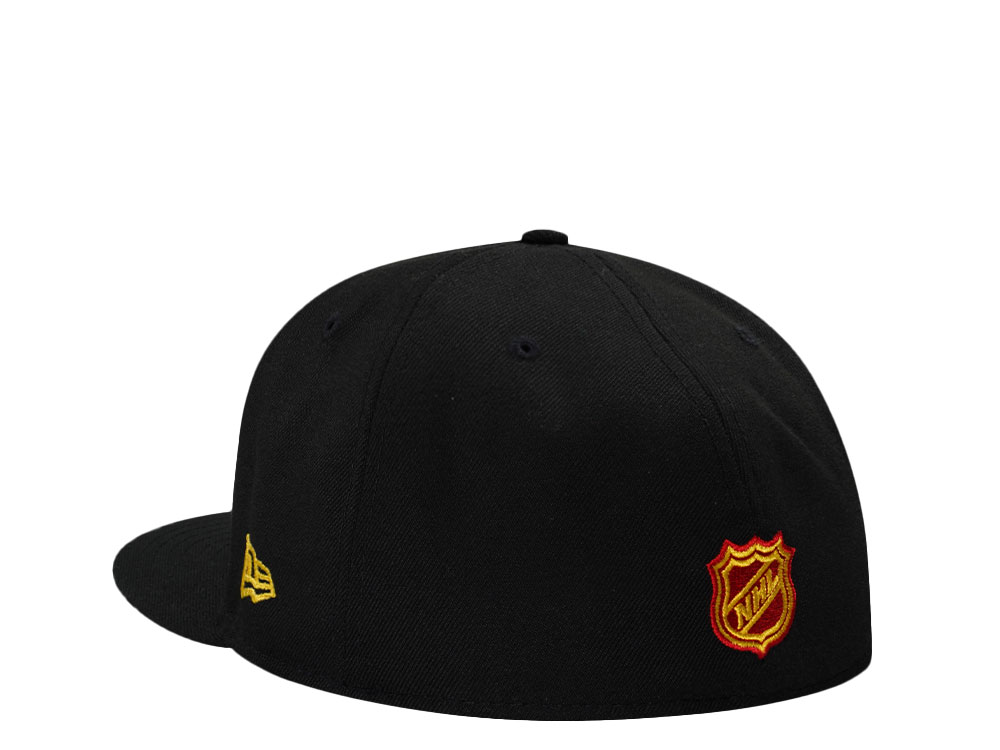 New Era Vancouver Canucks Black Prime Edition 59Fifty Fitted Cap