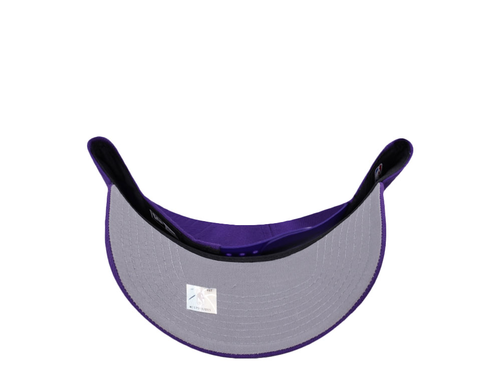 New Era Los Angeles Lakers Dark Purple Prime Edition 9Forty A Frame Snapback Cap