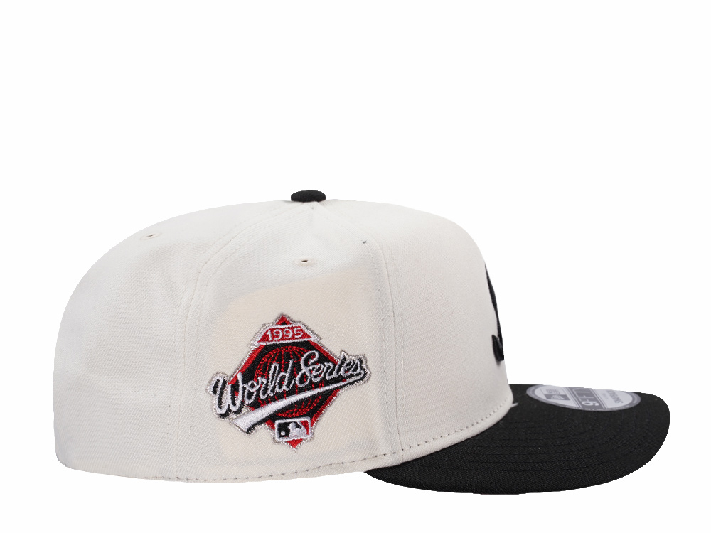 New Era Atlanta Braves World Series 1995 Chrome Two Tone Edition 9Fifty A Frame Snapback Cap