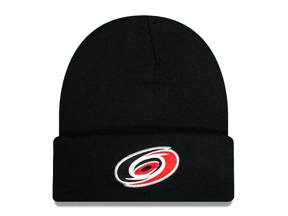 American Needle Carolina Hurricanes Cuffed Black Knit