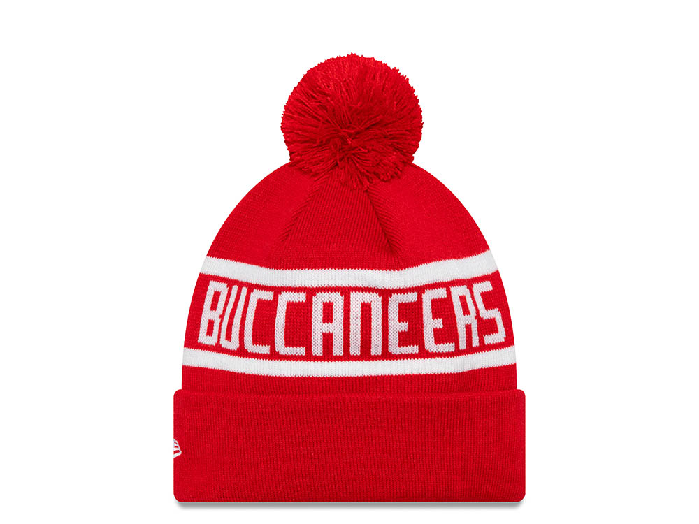 New Era Tampa Bay Buccaneers On The Cuff Jake Red Knit