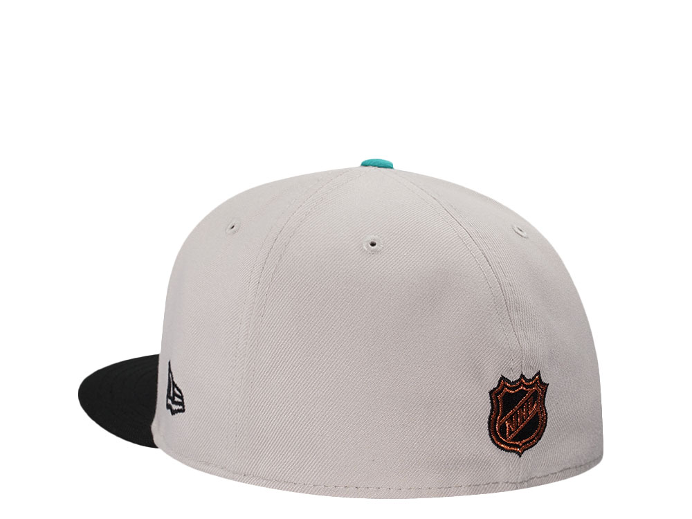 New Era Vancouver Canucks Stone Two Tone Color Flip Prime Edition 59Fifty Fitted Cap
