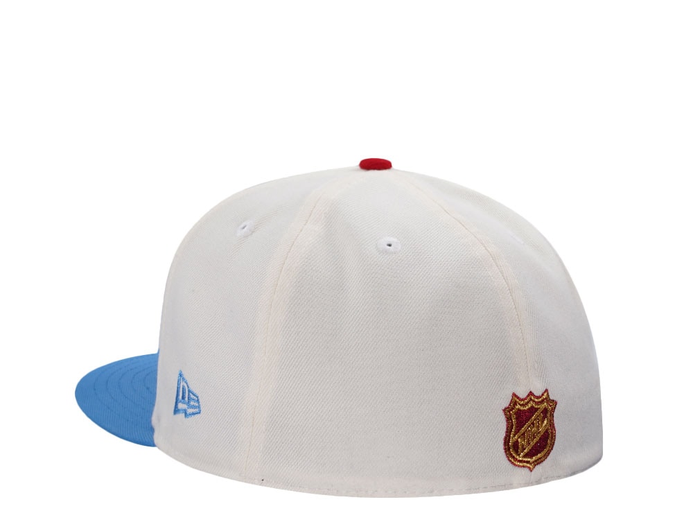 New Era New York Rangers Winter Classic 2026 Chrome Two Tone Edition 59Fifty Fitted Cap