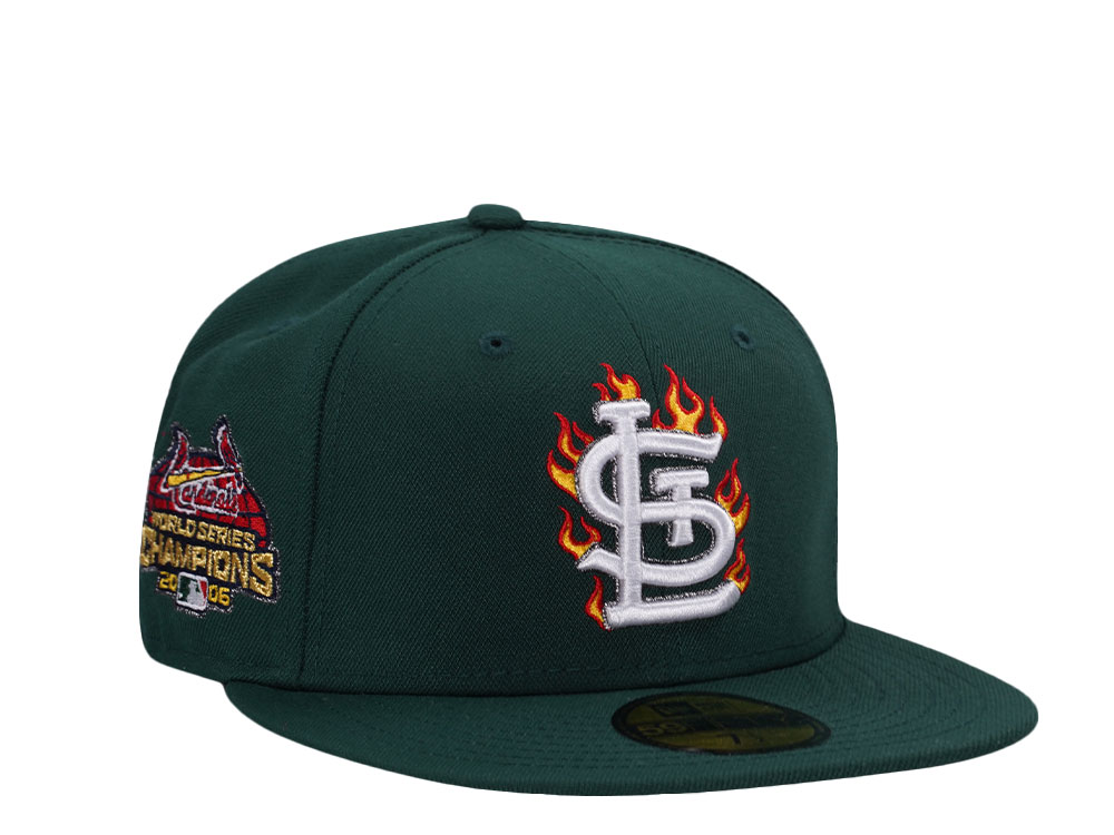 New Era St. Louis Cardinals World Series 2006 Dark Green Prime Edition59Fifty Fitted Cap