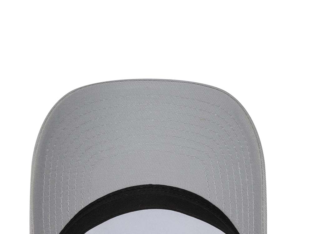 New Era Ski Patch St. Mortiz Edition White 9Forty A Frame Trucker Snapback Cap