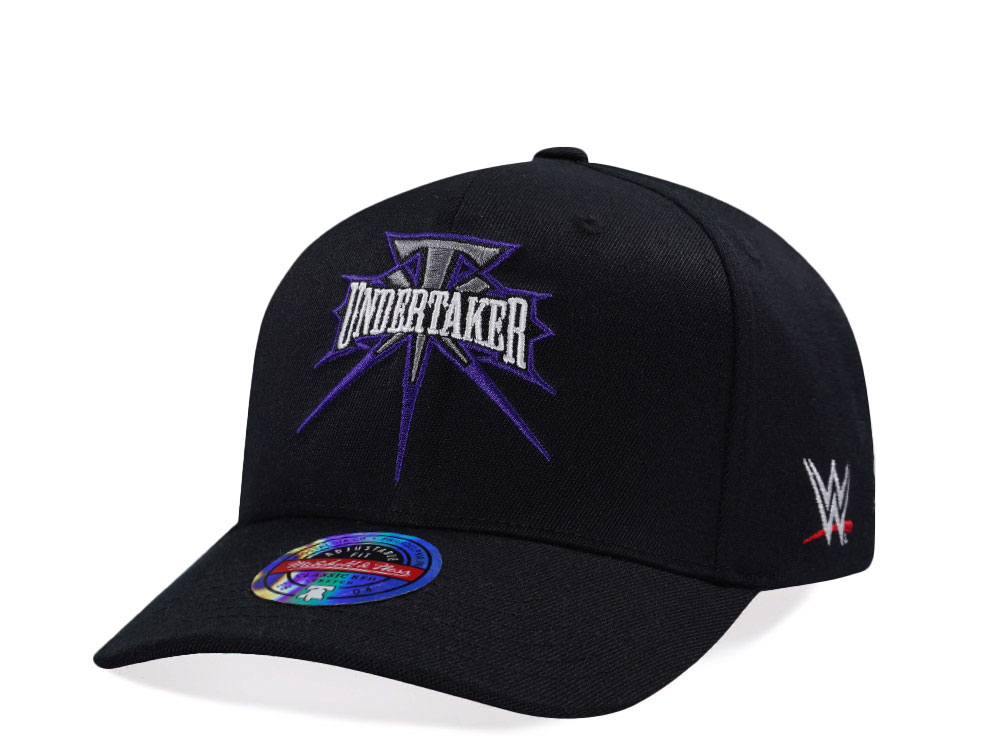 Mitchell & Ness Wrestlemania WWE Undertaker Classic Red Stretch Snapback Cap