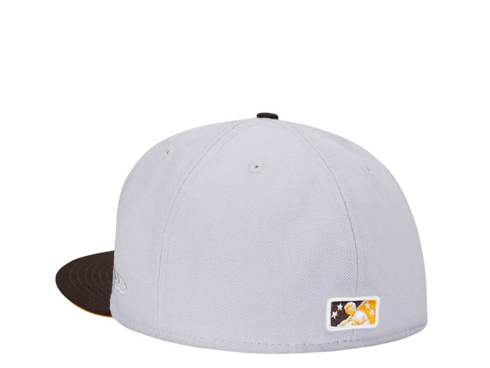 New Era Lynchburg Hillcats Fresh Gray Two Tone Edition 59Fifty Fitted Cap