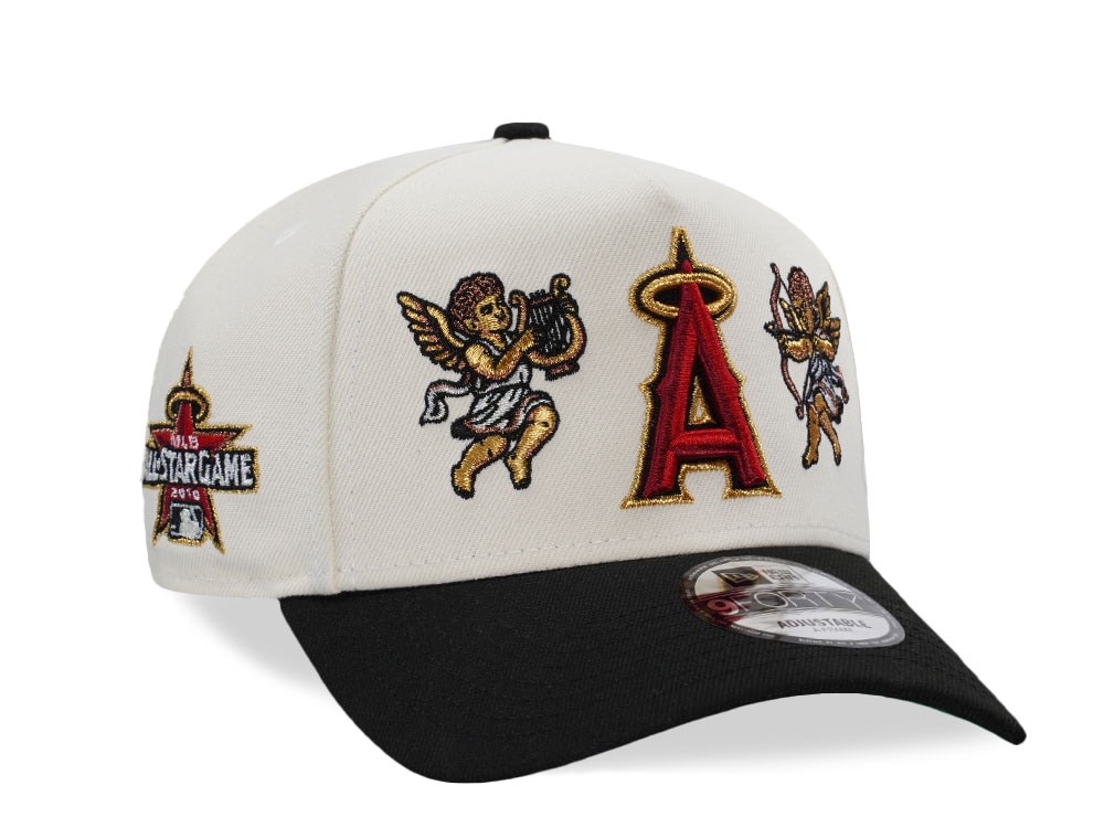New Era Anaheim Angels All Star Game 2010 Cupid Chrome Two Tone Edition 9Forty A Frame Snapback Cap