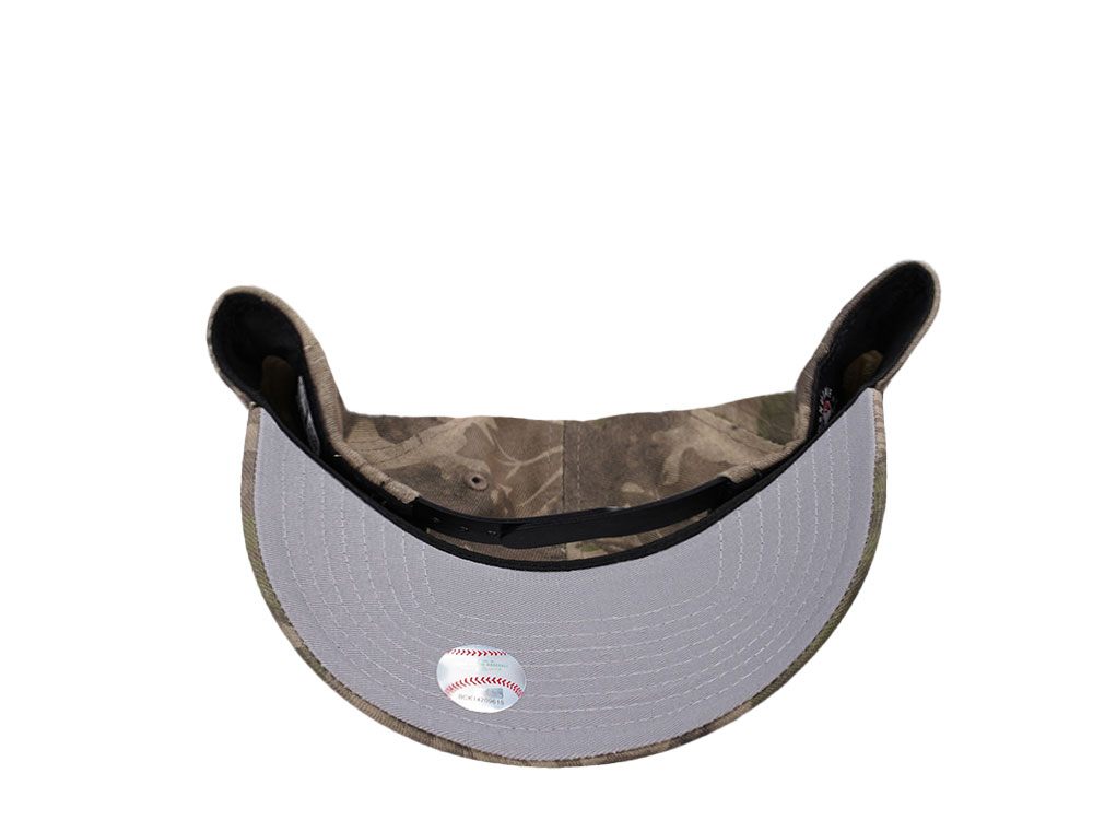 New Era Seattle Mariners Leaf Camo Copper 9Forty A Frame Snapback Cap
