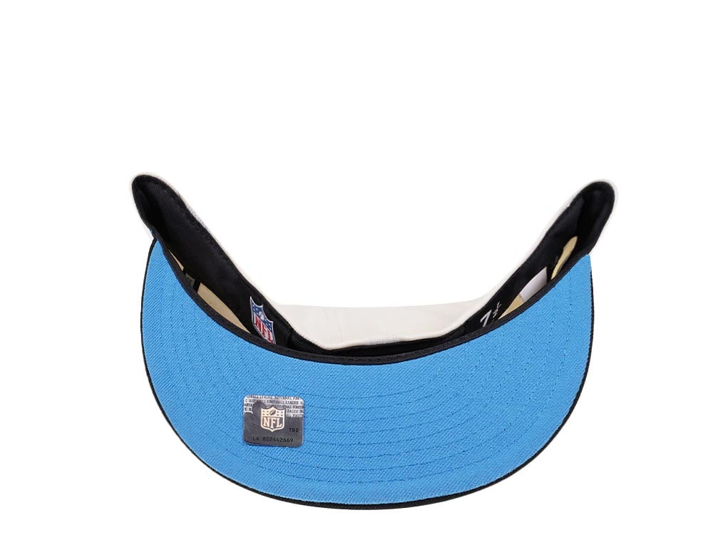 New Era Los Angeles Chargers 50th Anniversary Cream Dome Edition 59Fifty Fitted Cap