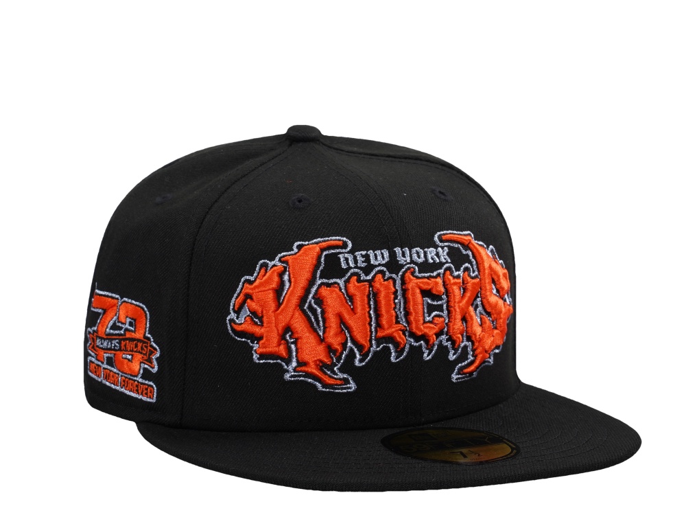 New Era New York Knicks 1973 Black Prime Edition 59Fifty Fitted Cap