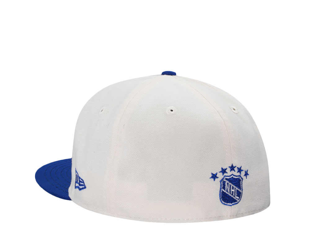 New Era Quebec Nordiques All Star Game 1987 Chrome Two Tone Throwback Edition 59Fifty Fitted Cap