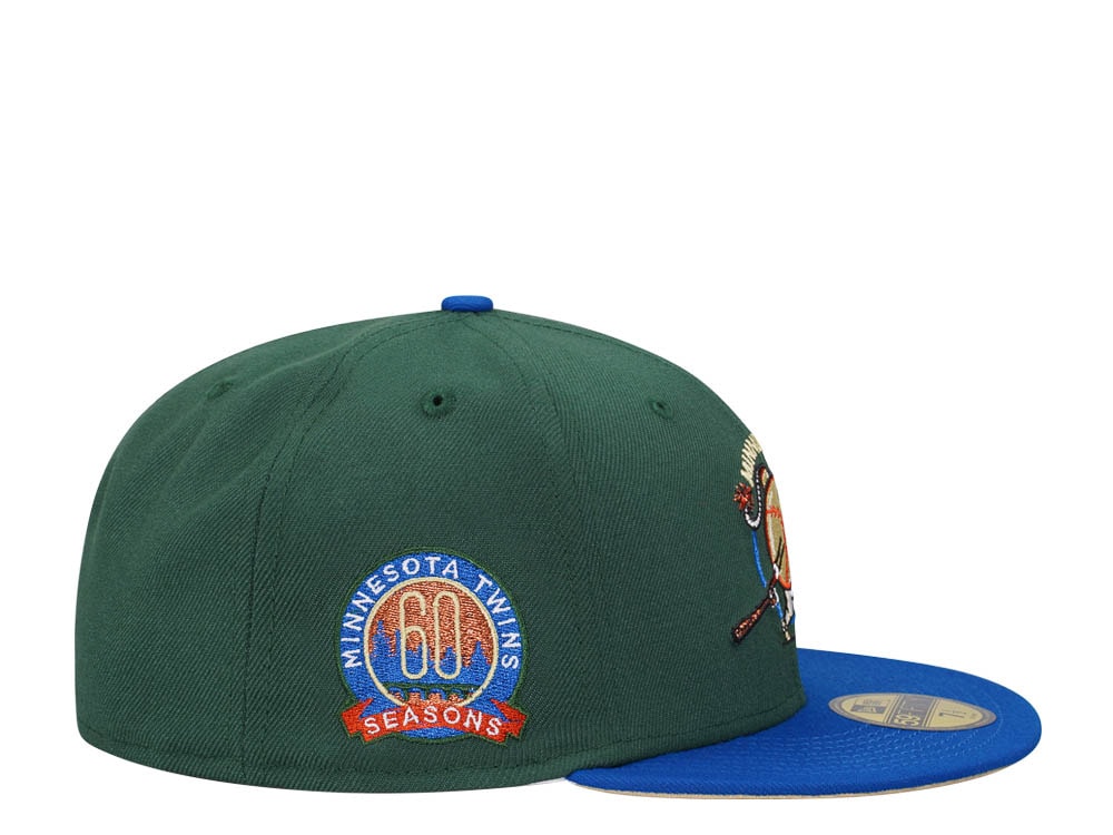 New Era Minnesota Twins 60 Season Bomba Squad Two Tone Edition 59Fifty Fitted Cap