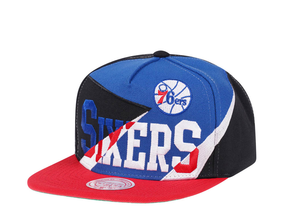 Mitchell & Ness Philadelphia 76Ers NBA Multiply Hardwood Classic Snapback Cap