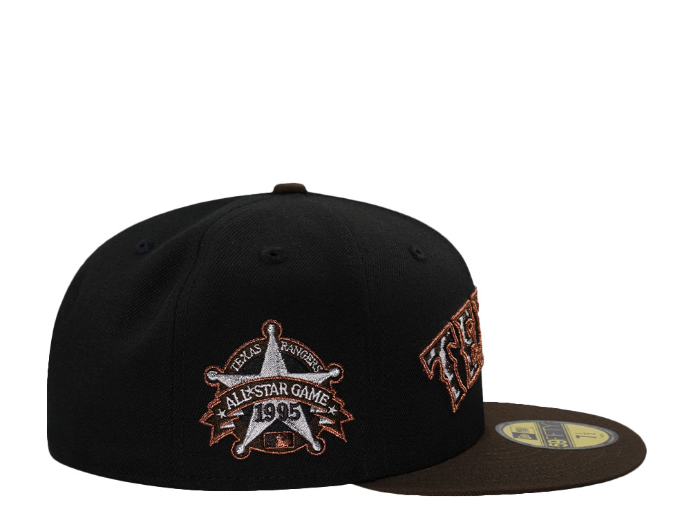 New Era Texas Rangers All Star Game 1995 Walnut Two Tone Edition 59Fifty Fitted Cap