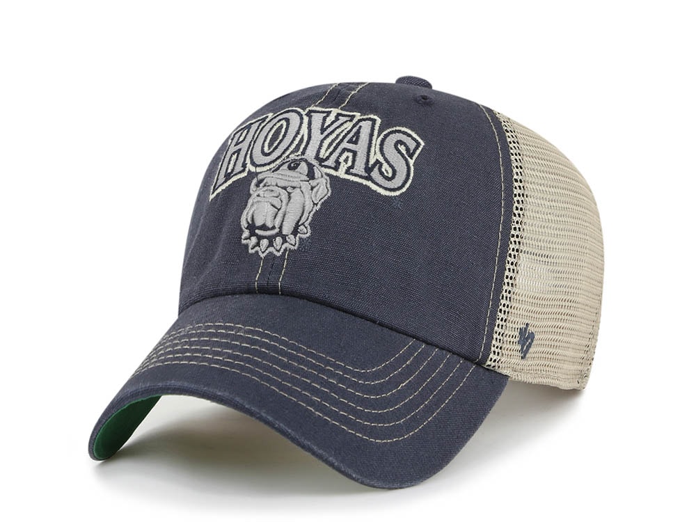 47 Brand Georgetown Hoyas Tuscaloosa Edition Clean Up Trucker Snapback Cap