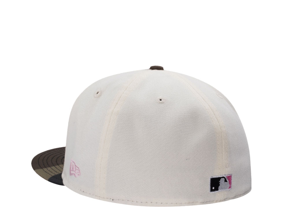 New Era Atlanta Braves World Series 1995 Chrome Two Tone Edition 59Fifty Fitted Cap