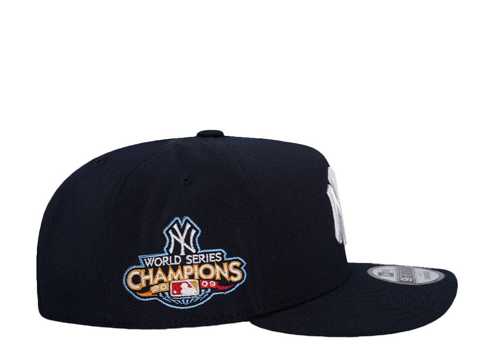 New Era New York Yankees World Series Champions 2009 Navy 9Fifty A Frame Snapback Cap
