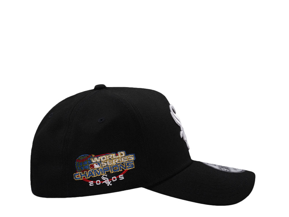 New Era Chicago White Sox World Series Champions 2005 Black Prime Edition 9Forty A Frame Snapback Cap
