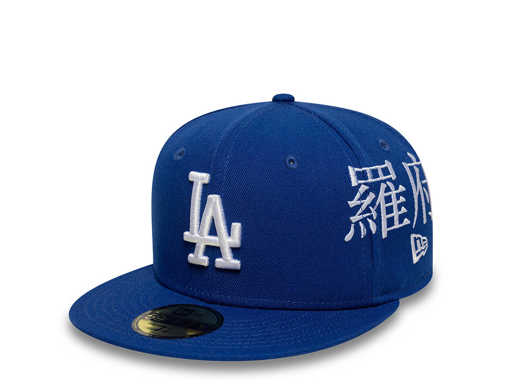New Era Los Angeles Dodgers World Series 1988 Multi Kanji Blue Prime Edition 59Fifty Fitted Cap