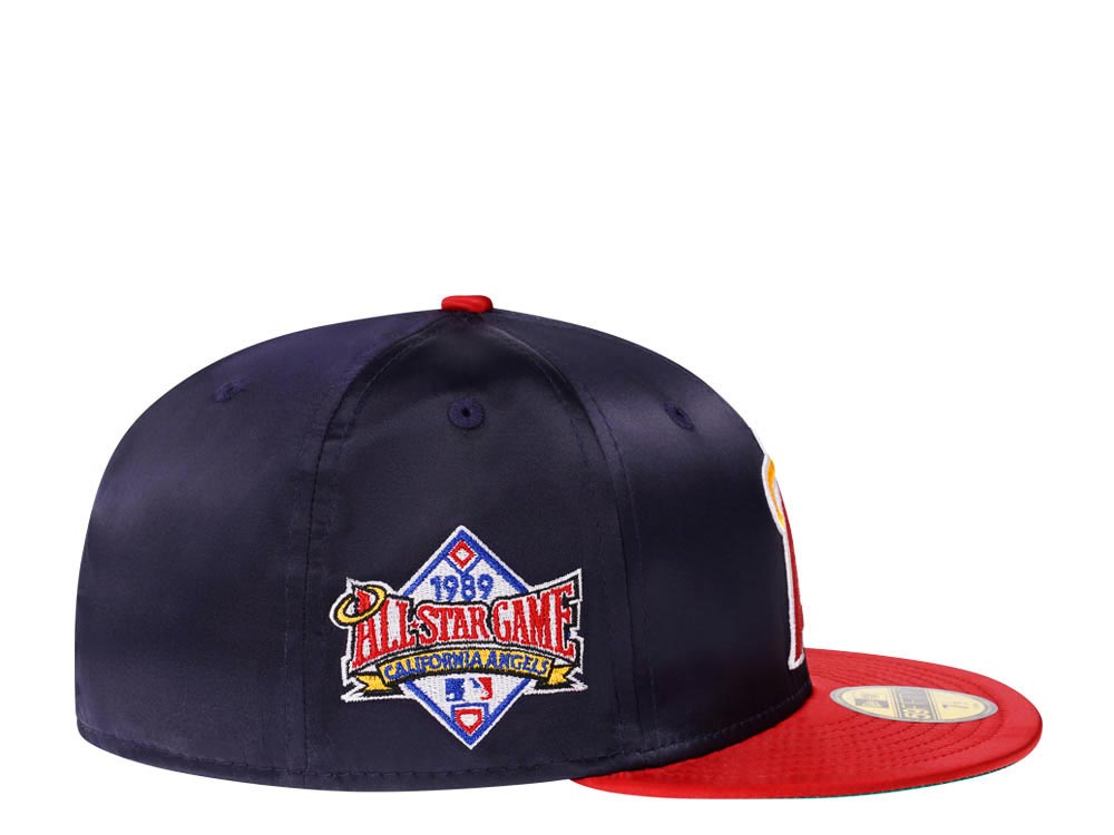 New Era California Angels All Star Game 1989 Satin Elite Edition 59Fifty Fitted Cap