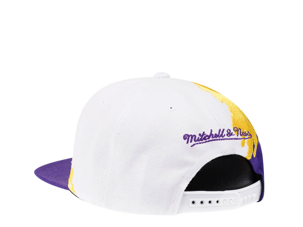 Mitchell & Ness Louisiana State University NCAA Paintbrush Snapback Cap