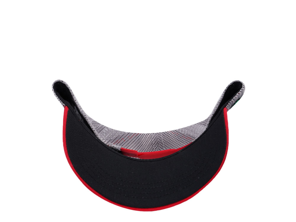 Capslab Looney Tunes Bugs Bunny Red Trucker Snapback Cap