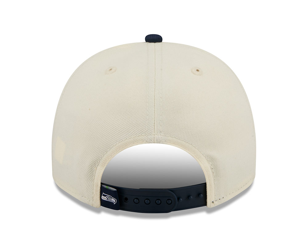 New Era Seattle Seahawks 1976 Classic Chrome Edition 9Fifty A Frame Snapback Cap