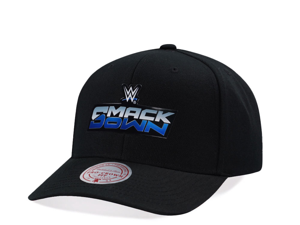 Mitchell & Ness Wrestlemania WWE Smack Down Pro Crown Snapback Cap