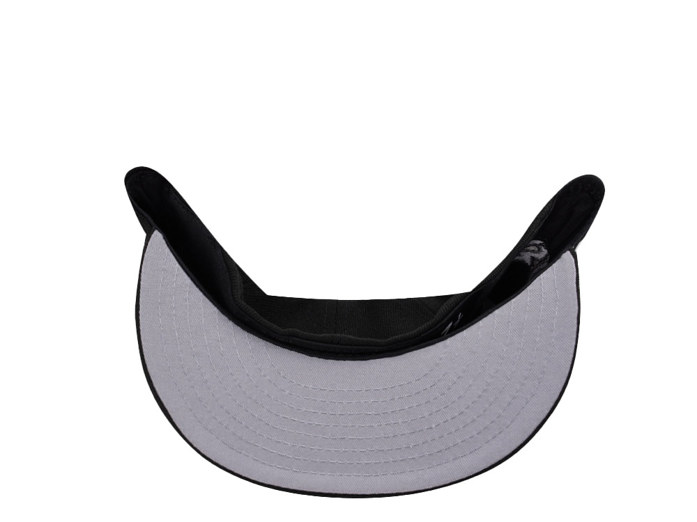 New Era San Jose Sharks 30th Anniversary Metallic Black Prime Edition 59Fifty Fitted Cap