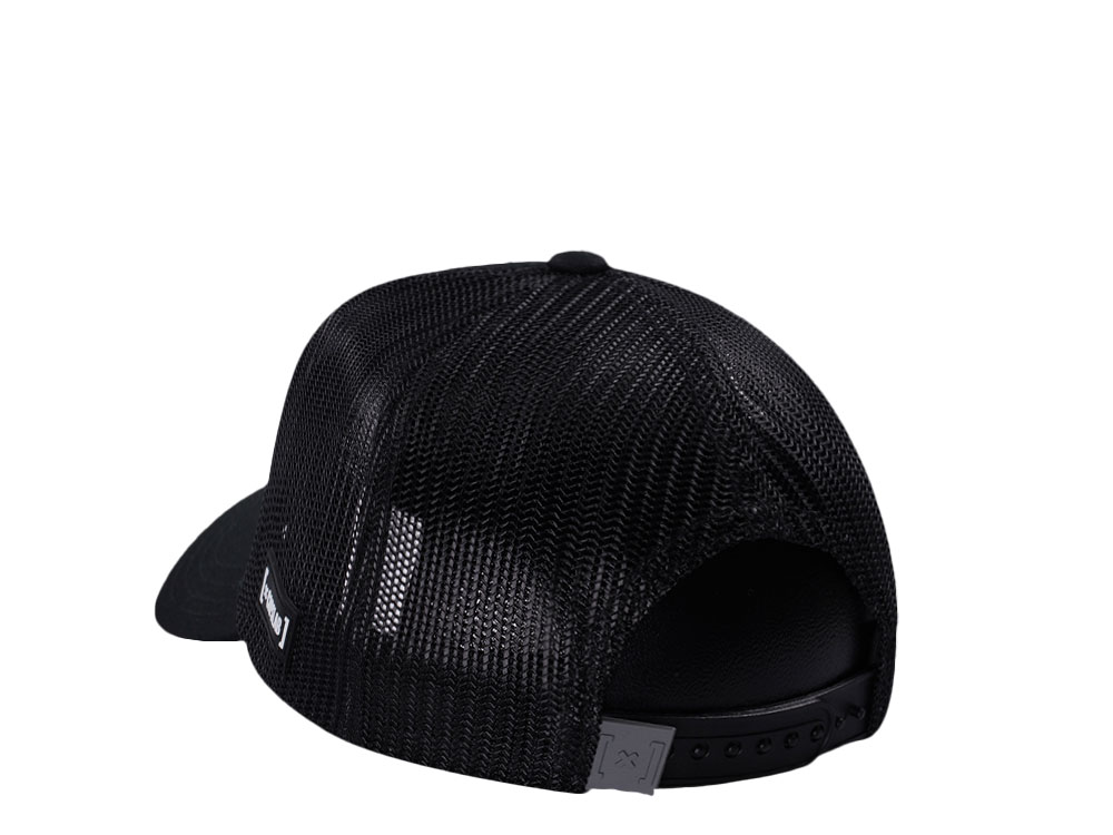 Capslab Naruto Konoha Headband Trucker Snapback Cap