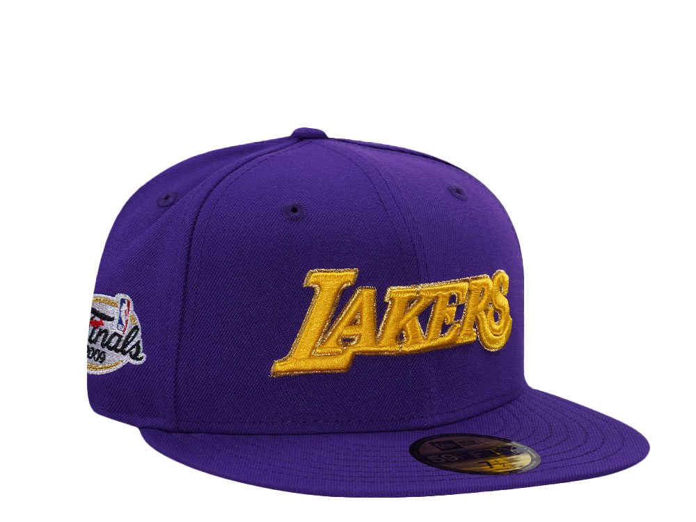 New Era Los Angeles Lakers Finals 2009 Purple Prime Edition 59Fifty Fitted Cap