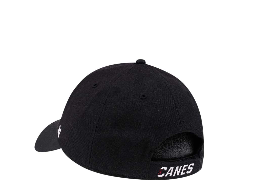 47Brand Carolina Hurricanes Classic Black Strapback Cap
