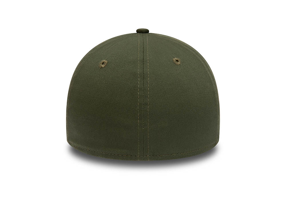 New Era New York Yankees League Essential Olive 39Thirty Stretch Cap