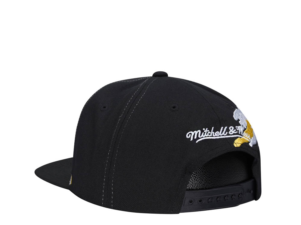 Mitchell & Ness Pittsburgh Penguins Vintage Paintbrush Snapback Cap