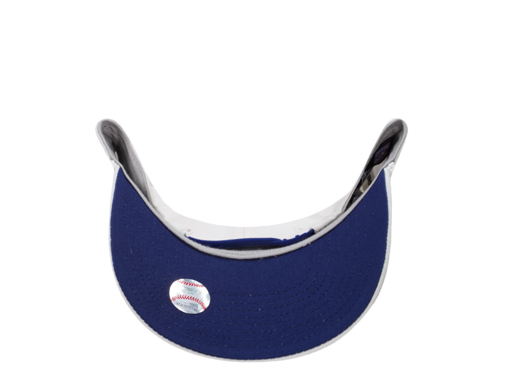 Nike Brooklyn Dodgers Cooperstwon White Edition Snapback Cap