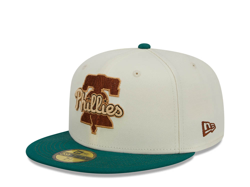 New Era Philadelphia Phillies 100th Anniversary Camp Two Tone Edition 59Fifty Fitted Cap