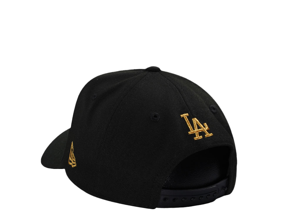 New Era Los Angeles Dodgers Ohtani Black Gold Prime Edition 9Forty A Frame Snapback Cap